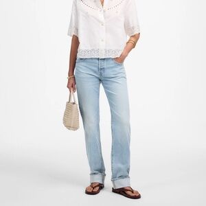 Madwell The Dean Easy Straight Jean in Foster wash